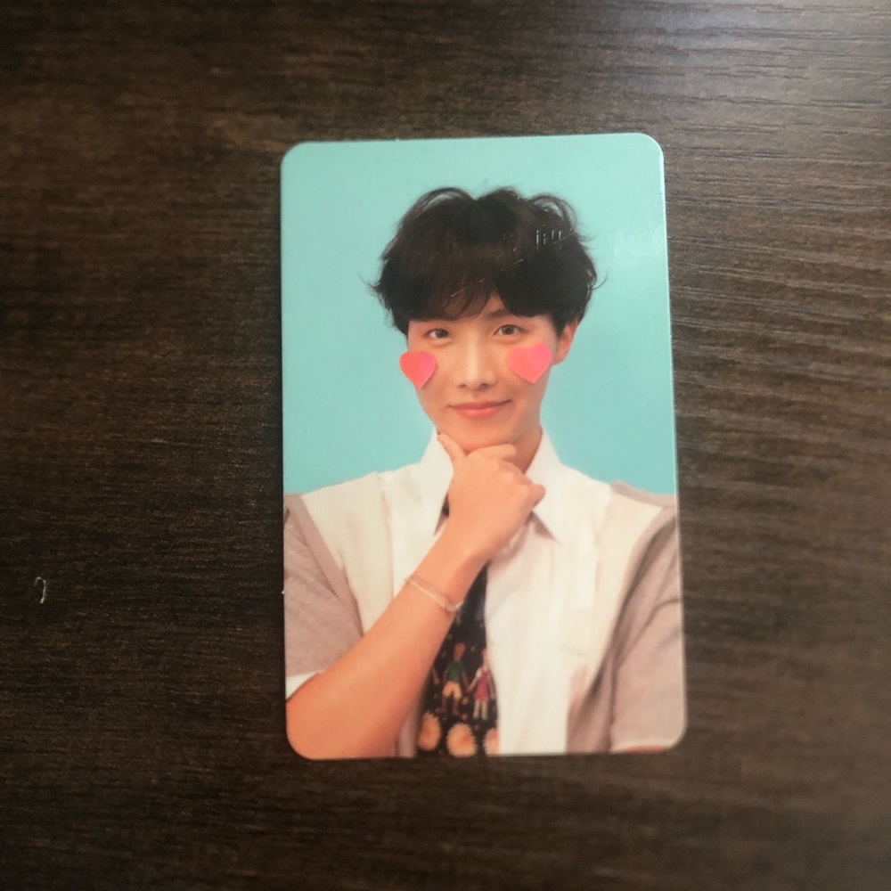 Jhope Love yourself photocard